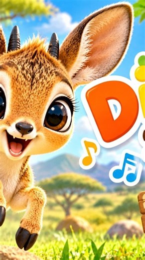 The Dik-Dik Song 🦌🎵 | What Is a Dik-Dik? | Fun Animal Song for Kids ディクディクのうた 英語バージョン