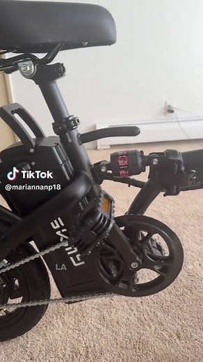 Bicicleta eléctrica plegable ASKMY E14: Potente y Ligera