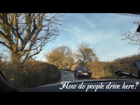 Driving in the English Countryside