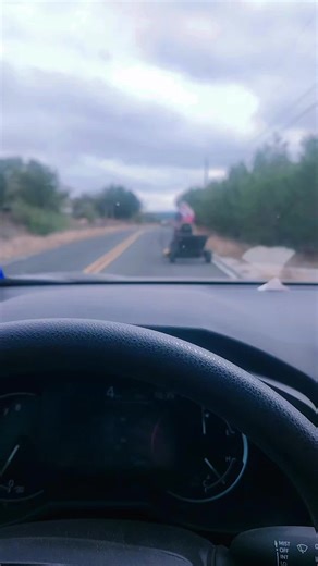 where we're going we don't need roads. disclaimers: no main roads were taken on this adventure. this was an inside of the neighborhood purchase. #countrylife #johndeere