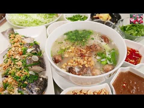 Cháo Cá - Bí Quyết nấu Cháo Cá Bình Dương Thơm ngon Đặc Biệt Nhờ Tương Chấm ăn Kèm by Vanh Khuyen