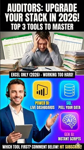 Top 3 Audit Tools to Master in 2026 (Beyond Excel) 💻