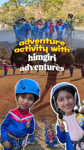Himgiriadventure 🏞️ on Instagram: "School Adventure Programs by Himgiri Adventure Learning beyond classroom! ✨ We organize safe & exciting adventure activities for school students — trekking, camping, team-building games & outdoor learning. Confidence, teamwork aur nature ke saath strong connection 🌿 👨‍🏫 Schools | 🧒 Students | 👨‍👩‍👧 Parents trusted 📍 Uttarakhand 📞 Call / WhatsApp: 7668008543 #viral #trendingreels #uttarakhand #dehradun #adventure"