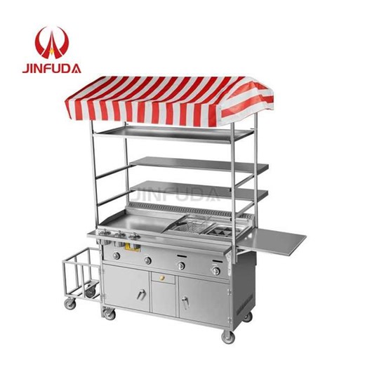Popular Use Breakfast Car Hamburger Carts Hot Dog Food Cart