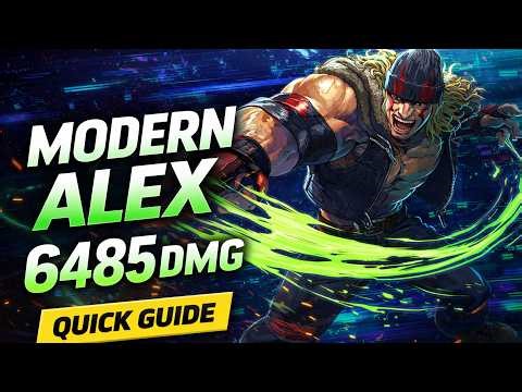 STREET FIGHTER 6 - MODERN ALEX QUICK START GUIDE