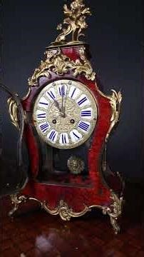 My 1880s French Japy Freres 8 Day Louis Style Mantel Clock Is Running Again