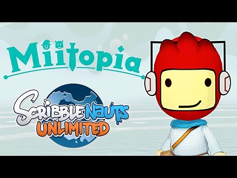 Making a Scribblenauts Unlimited MAXWELL Mii in Miitopia with Makeup