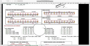 Now Available!!! STEEL PURLIN (COLD-FORMED) EXCEL PROGRAM/APPLICATION (99% Analysis & Design Accuracy / Verified) CODE REFERENCES : NSPC 2015 7th Ed. , AISI Specification DESIGN PROCEDURE : Flexural, Lateral Torsional Buckling Check SYSTEM OF UNITS : Metric FEATURES : 1. Single(1) to Five(5) Span Continuous Beam Analysis Option 2. Auto Wind Calculations (Components & Cladding) for Gable and Hip Type of Roof 3. LRFD or ASD Method of Design ( Cold-formed Steel Channel ) 4. Deflection Check ( Norma