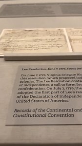 Discover the moments and people that shaped American history by visiting our Opening the Vault exhibit this #ArchivesJuly4 weekend! Now through Sunday, July 6, 2025, the National Archives Museum will display iconic treasures related to the Declaration of Independence. From Richard Henry Lee’s resolution for independence to the Bicentennial reproductions, these documents highlight the Declaration’s enduring symbol of freedom, liberty, and the pursuit of a more perfect union. Celebrate #Independen