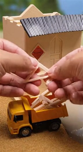 A smooth and fast miniature wood house build with perfect tiny details.#MiniWoodHome #DIYMiniature #SatisfyingBuild #MiniCraft #reelsviralシ | HomeMakers Mini