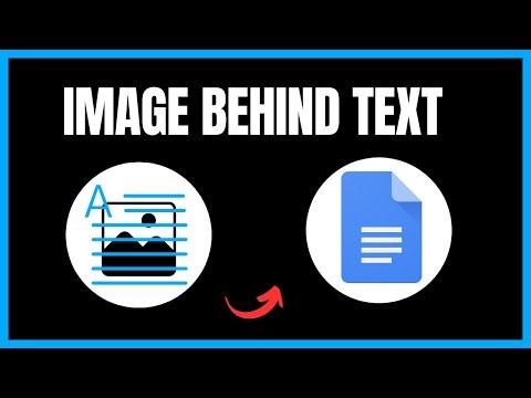How to Put Image Behind Text in Google Docs | Step-by-Step Guide 2024