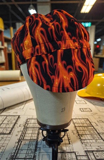 Welders Skull Cap Fiery Inferno - Etsy