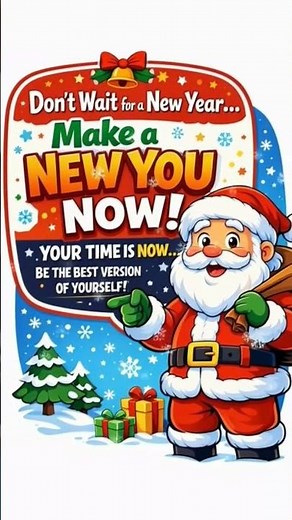 Santa Claus Motivational Message 🎅 | Christmas