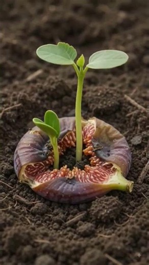How a Fig Grows 🍈 | Fig Life Cycle From Rotten Fruit to Tree | Amazing Nature Growth