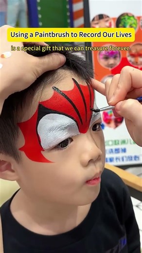 🌸Super handsome boy face painting#makeup #art #painting