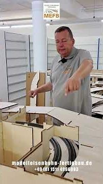 Falkenstein Layout / MEFB / Wood Kit / Building a Model Railway / Märklin / H0 Scale / C-Track