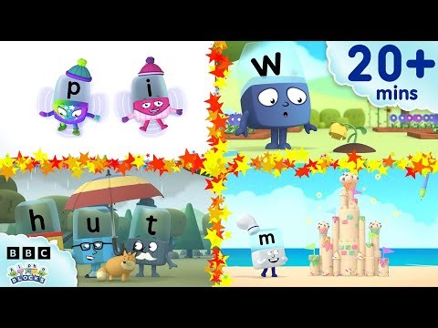Spelling Through the Seasons 🌱🌞🍂⛄ | Learn to Read and Spell for Kids | Alphablocks