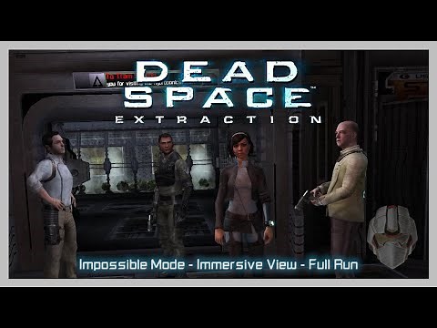 Dead Space Extraction | Full Run | RPCS3 | Impossible Mode | Immersive View | 1080p 60fps