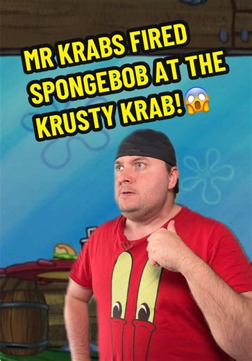 SpongeBob's Dramatic Encounter with Mr. Krabs
