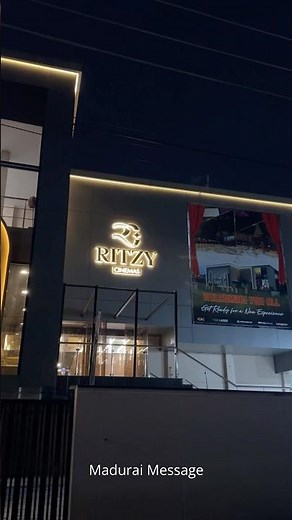 Ritzy Cinemas Madurai features and update