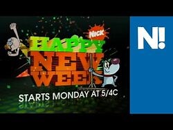 Nickelodeon The Mighty B! "Happy New Week" Promo (December 31, 2008)