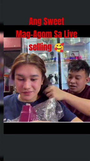 Sweetness Overload Sa Live Selling Ng Velvet Box Ang Mag-Agom 😍#jomcar #teamkalingap #viral #shorts