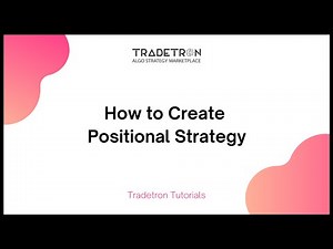 Positional trade strategy