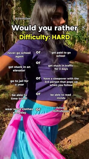Would you rather Difficulty: HARD #shorts #shortsfeed #challenge