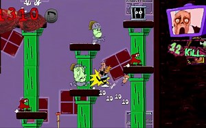 【Pizza Tower】重度猎奇警告!Greg模组废弃构建试玩！