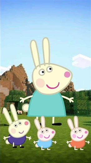 Peppa Pig Rabbit Family Sound Minecraft