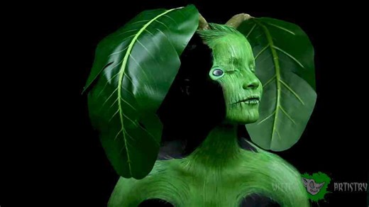 Pickett the Bowtruckle Makeup Tutorial – Fantastic Beasts