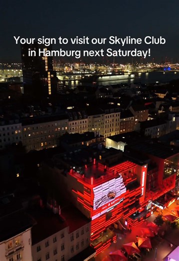 Experience GAGA Opening at Skyline Club Hamburg