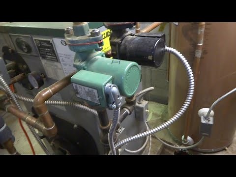 OLD BOILER GIVING OFF BAD SMELL ODD FIND ON THIS ONE