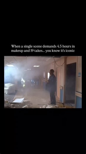 Cinema on Instagram: "After seasons of control, calculation, and dominance, his empire ended in silence. Hector Salamanca, the man he thought broken, hid a bomb on his wheelchair. The blast ripped through the room. And then came the moment that defined television: Gus walked out calm, adjusting his tie like nothing had happened... before the camera revealed half his face missing. Behind the scenes, this wasn't easy. Giancarlo Esposito endured 4.5 hours in prosthetics and makeup, and the reveal i