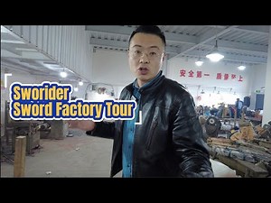 A Day Tour of Swordier | Exploring the Sword Production at a Traditional Sword Factory. #factorytour
