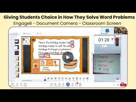 Student Choice in Math | 1st Grade Word Problem Strategies