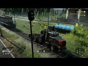 SnowRunner ~ How (Not) To Pull The Train ~ Weightlifting