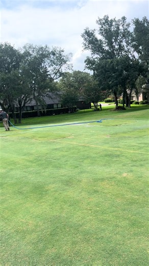 Make the best of it and use what we can where we can. #golfmaintence#floridaturf#grindeveryday