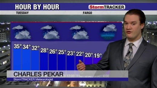 Temperatures tumbling as we head to the final day of 2025