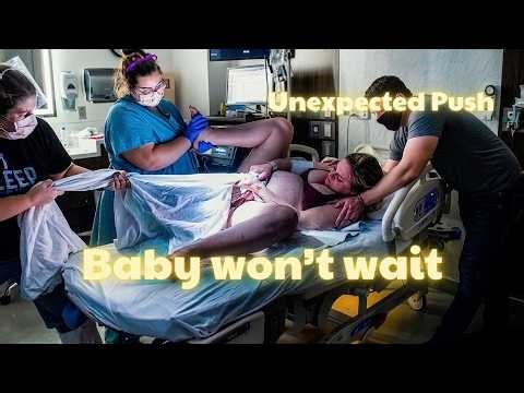 Labor came without warning… and delivery happened almost instantly #laborpain #childbirth