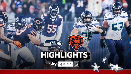 NFL results and highlights: Seattle Seahawks beat Chicago Bears to keep playoff hopes alive