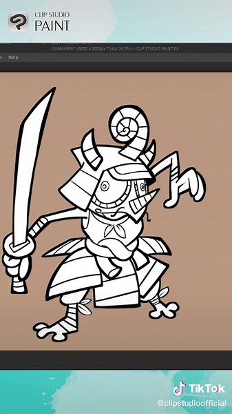 Master Enclose and Fill in Clip Studio Paint