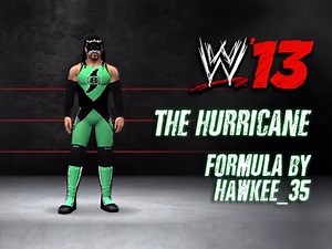 WWE '13 The Hurricane CAW Formula By Hawkee_35