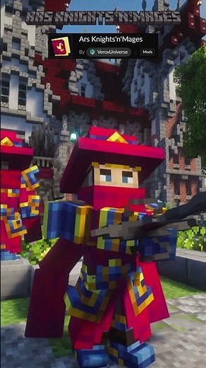 Minecraft Top Knights Mods! #5 #shorts #minecraft