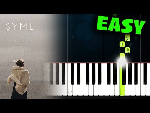 SYML - Where's My Love - EASY Piano Tutorial