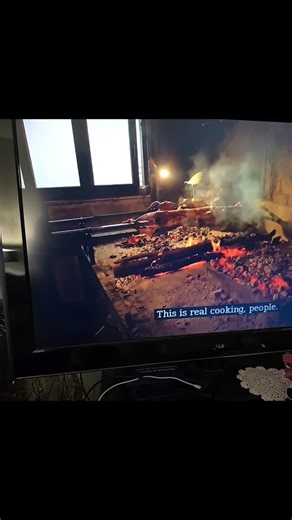 Roseen Roseen on Instagram: "I'm just gonna leave this here LOOK CAREFULLY Stop the reel and really look at what is there. Zoom in close Watching Below Deck Mediterranean with my closed captioning on and I hear someone say what are we eating people. The placement of the comma is extremely important here. As the scene changes rather quickly, I caught a quick glimpse of something on the rotisserie that was too long to be a pig So I backed it up and stopped it at the exact right spot. What I'm seei