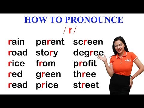 How to pronounce r sound in English | English Pronunciation | Consonant | IPA