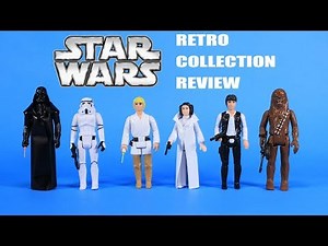 Star Wars Retro Collection Kenner Figures Video Review