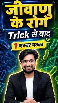 Remember Bacterial Diseases with a Trick - Guaranteed 1 Mark - Science by NR Sir
