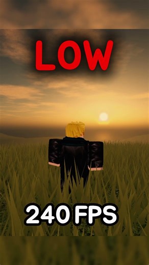 Low vs High Graphics in Roblox… huge difference